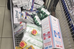 Medicinas para los damnificados