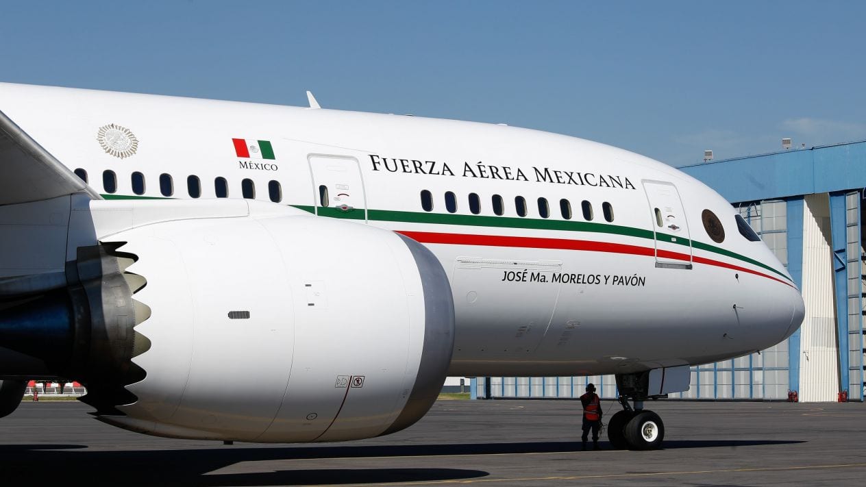 avión presidencial