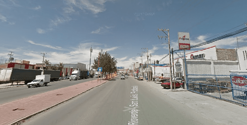 muerto carretera Rioverde