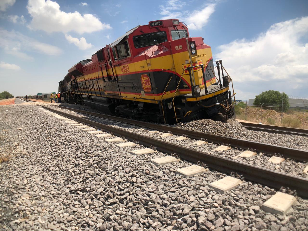 descarrilamiento de locomotora