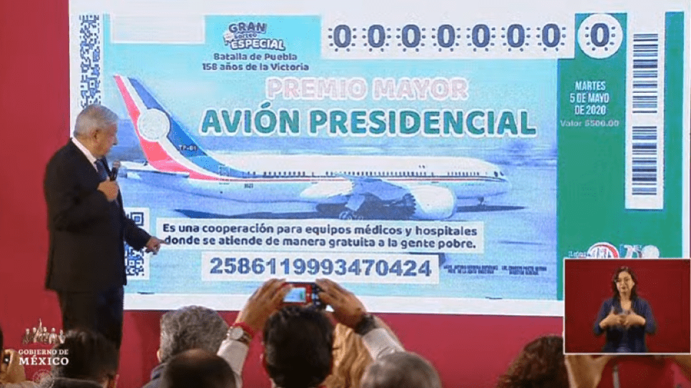 avión presidencial