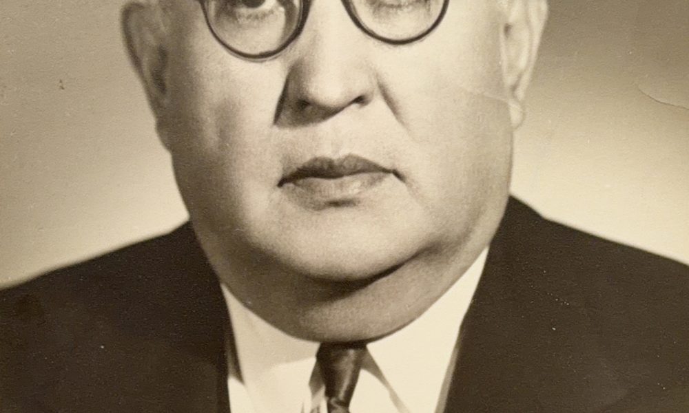 Retrato de Nicolás Araujo Saucedo (1898-1966), ferrocarrilero y masón.
